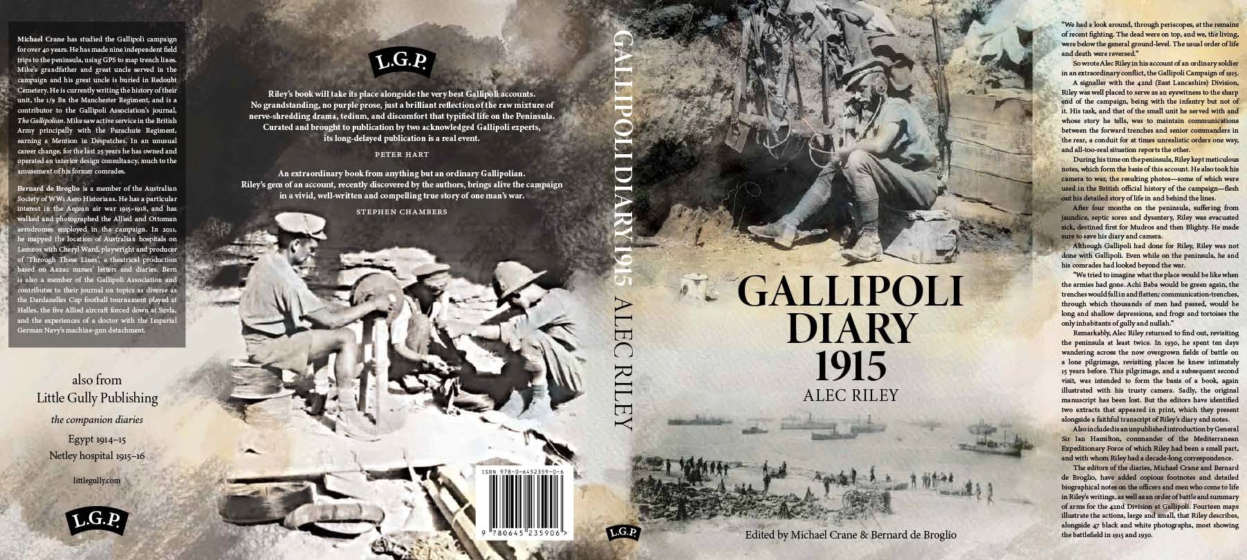 'Gallipoli Diary 1915' by Alec Riley - Gallipoli - The Great War (1914 ...